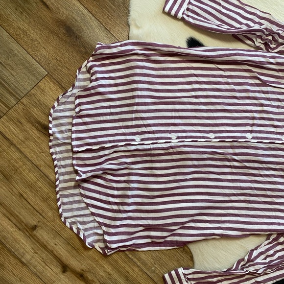 Rails Acadia Striped oversized Sleep Shirt - Picture 8 of 11
